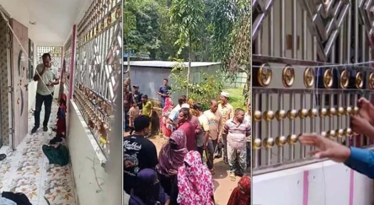 গাজীপুরে ৫ হত্যা: লাশগুলোর ওপরে ছিল টাইপ করা চিরকুট, কী ছিল তাতে